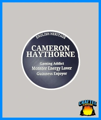 Custom English Heritage Plaque