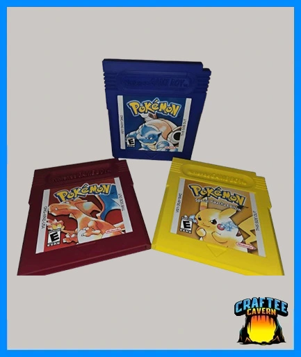 Pokemon Gameboy Cartridge Wall Plaque